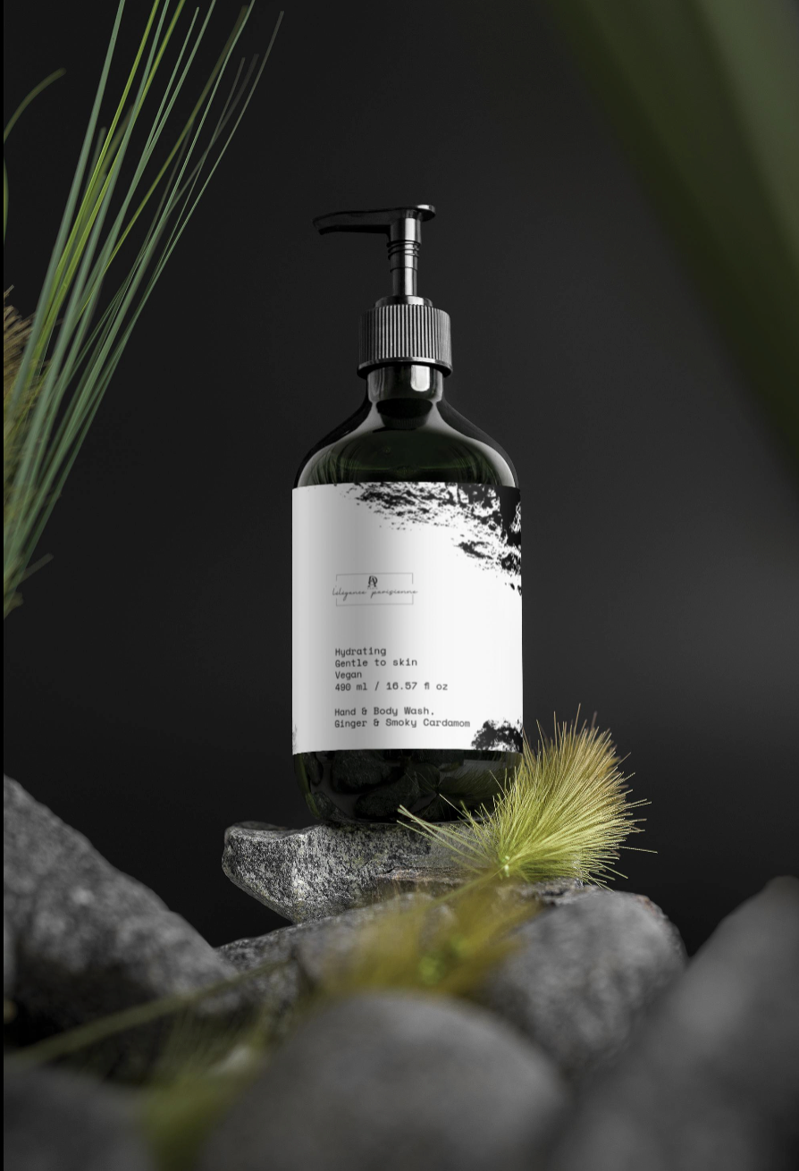 Gel Douche Mains & Corps, Gingembre - Cardamome Fumée
