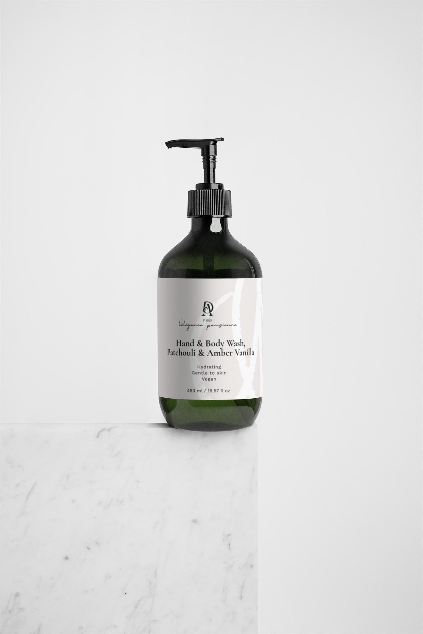 Gel Lavant Mains & Corps -Patchouli, Ambre & Vanille