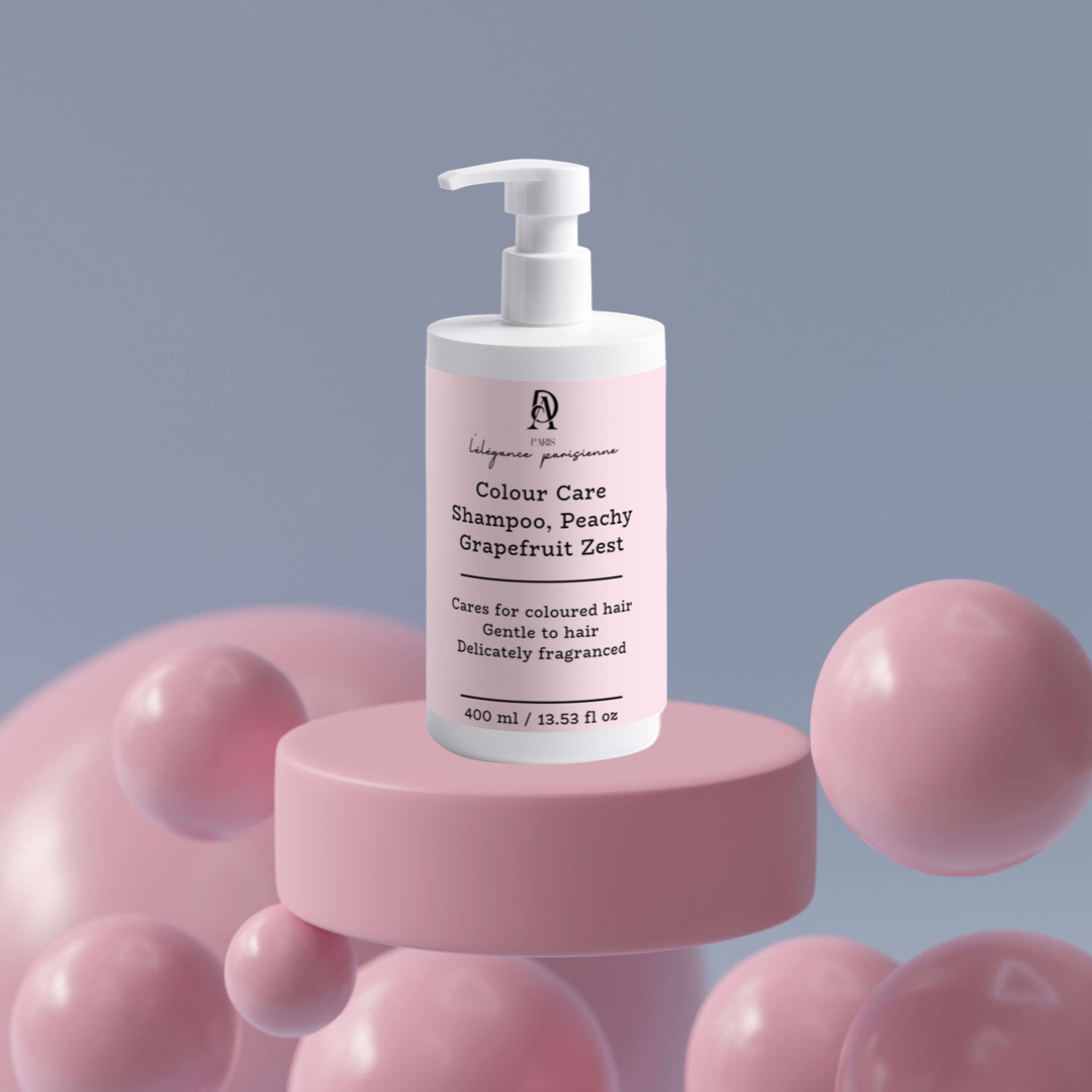 Shampooing Soin Couleur - Pêche & Zeste de Pamplemousse